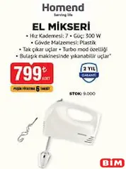 HOMEND EL MİKSERİ HOMEND EL MİKSERİ
